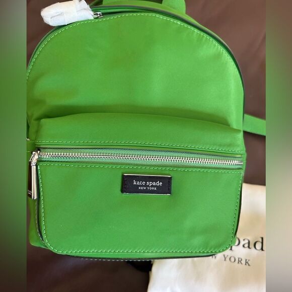 Kate Spade Sam Icon Ksnyl Small Nylon Backpack in KS GREEN